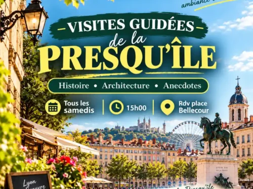 Visites guidées de la Presqu’île de Lyon